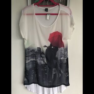 🎁3/$30 BNWT Simons Sheer top